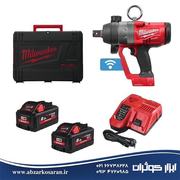 بکس شارژی میلواکی Milwaukee مدل M18ONEFHIWF1-802 — تصویر ۲