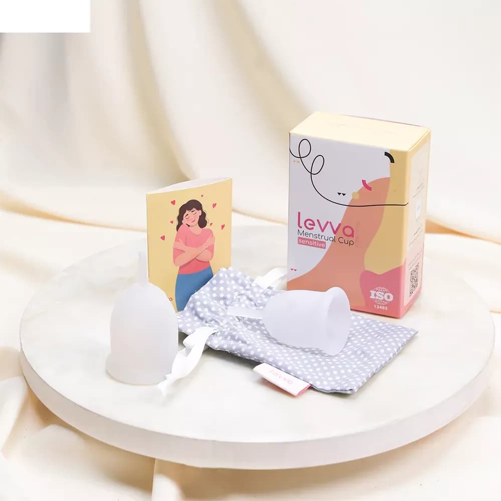 کاپ قاعدگی لیوا فارما مدل Sensitive سایز کوچک — تصویر ۴