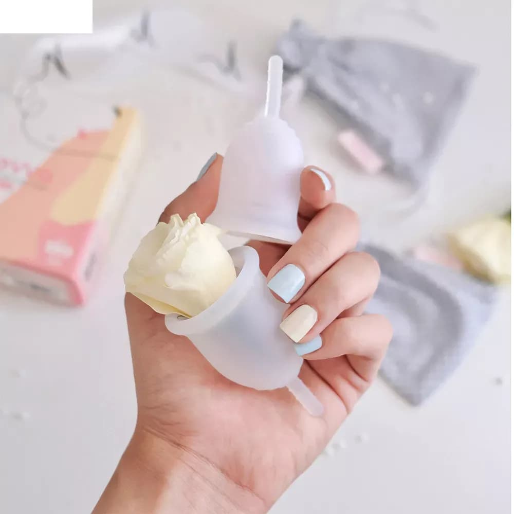کاپ قاعدگی لیوا فارما مدل Sensitive سایز کوچک — تصویر ۳