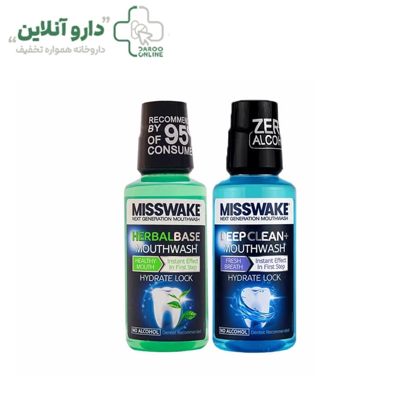 دهان شویه ی میسویک 400میلی لیتر