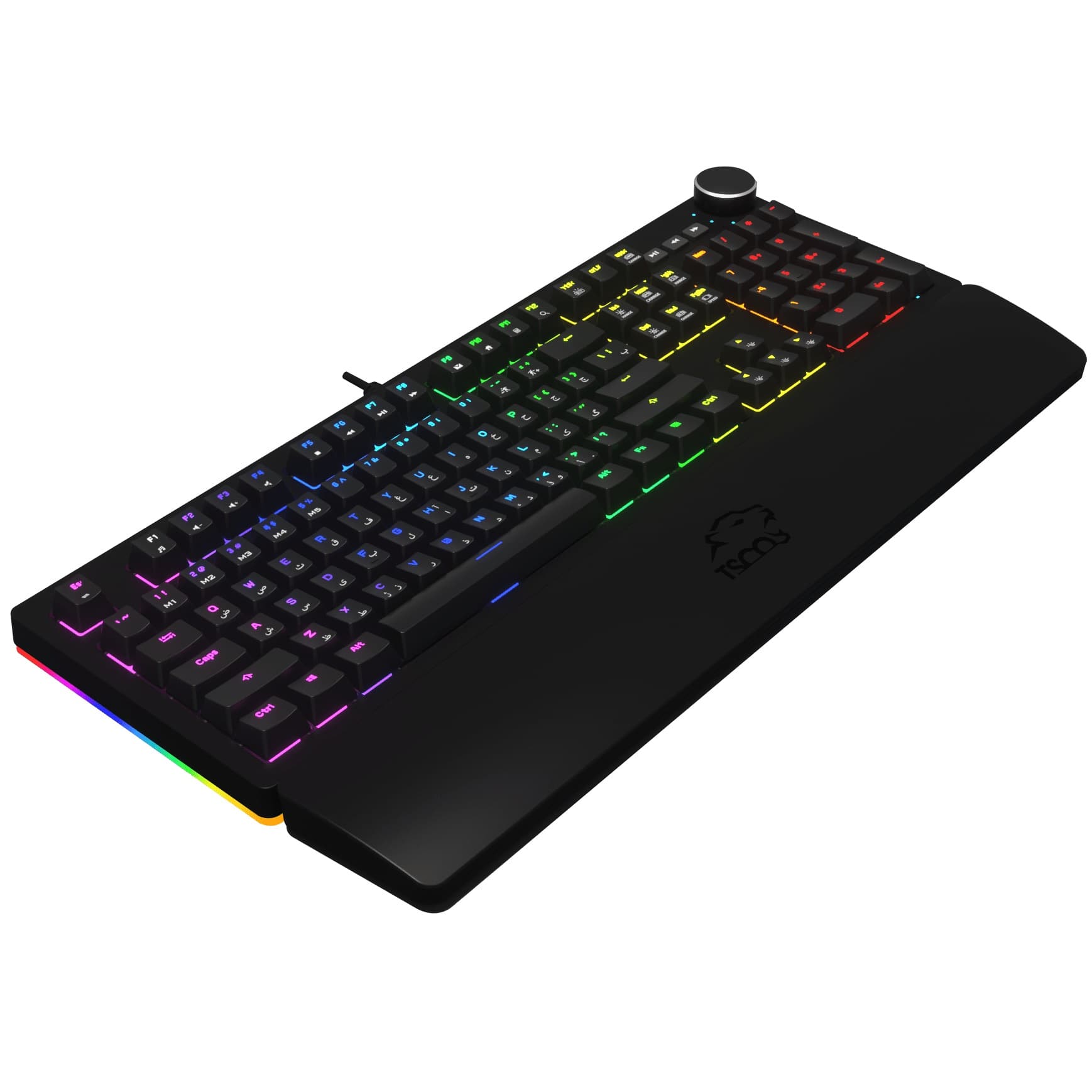 کیبورد مکانیکال مخصوص بازی تسکو مدل GK 8128 — تصویر ۴