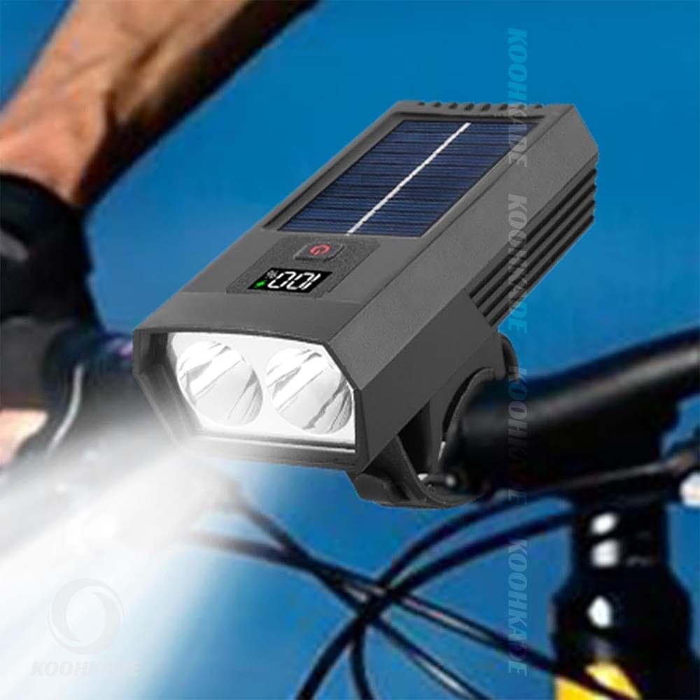 چراغ جلو شارژی دوچرخه NITRO کد 469 — تصویر ۳