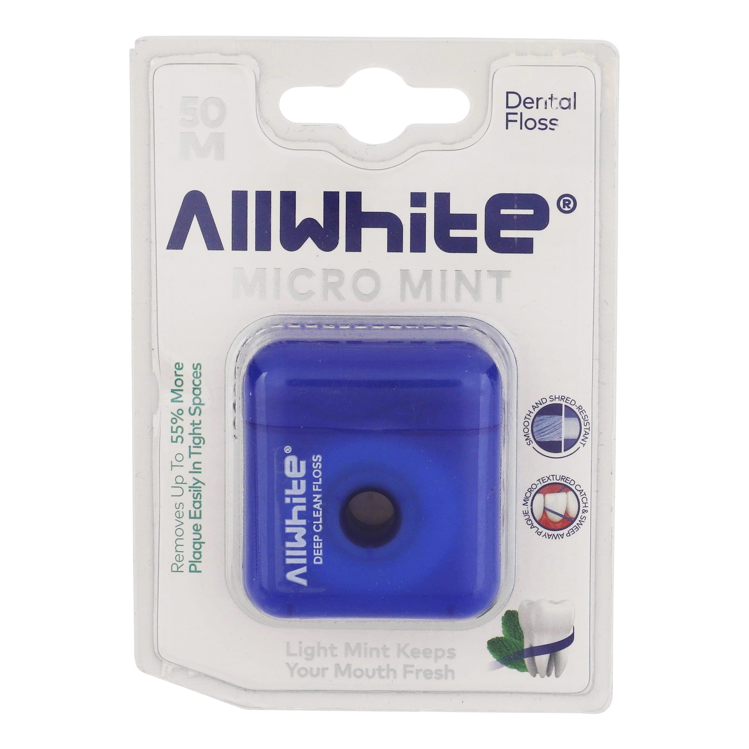 نخ دندان Micro Min آل وایت 50 متری