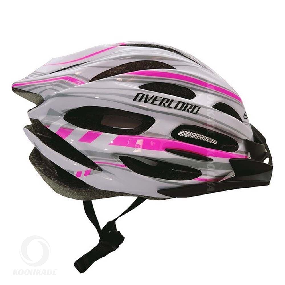 کلاه دوچرخه OVERLORD HB31 W-PINK — تصویر ۴