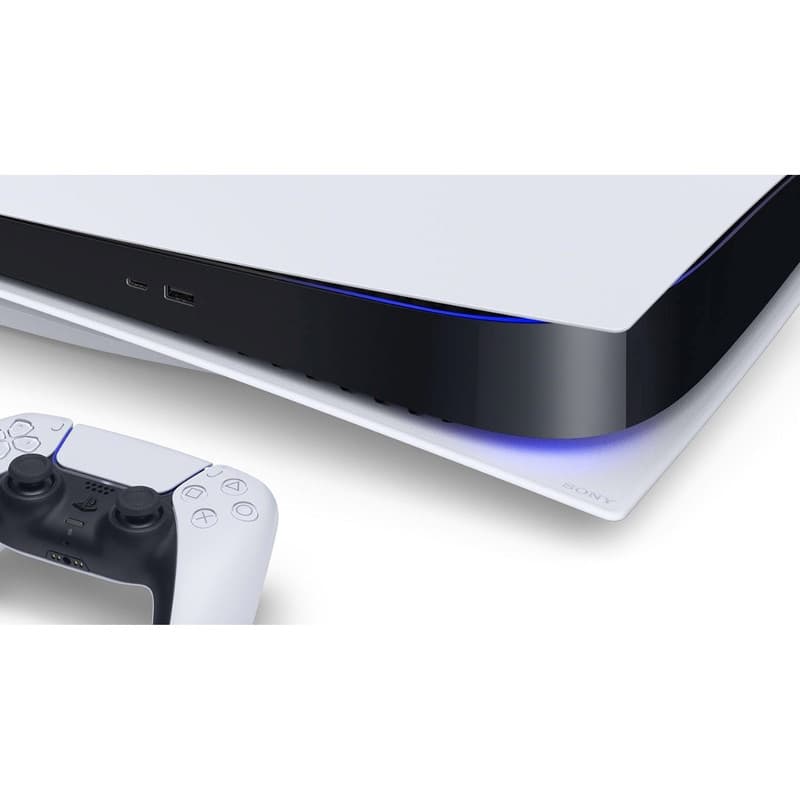 کنسول بازی سونی مدل PlayStation 5 ظرفیت 825 گیگابایت 1216A ریجن اروپا به همراه دسته اضافی و پایه شارژر و هدست سونی — تصویر ۵