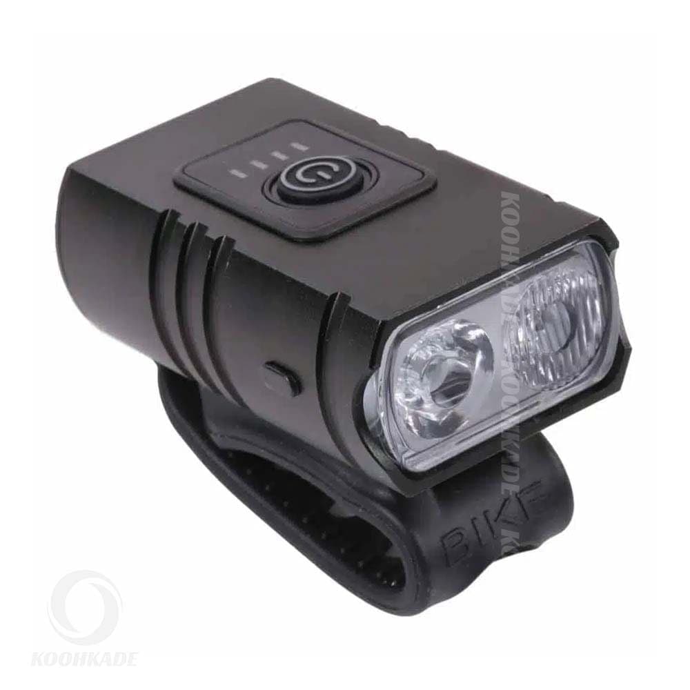 چراغ جلو شارژی دوچرخه 1000 لومن مدل T6 LED — تصویر ۲
