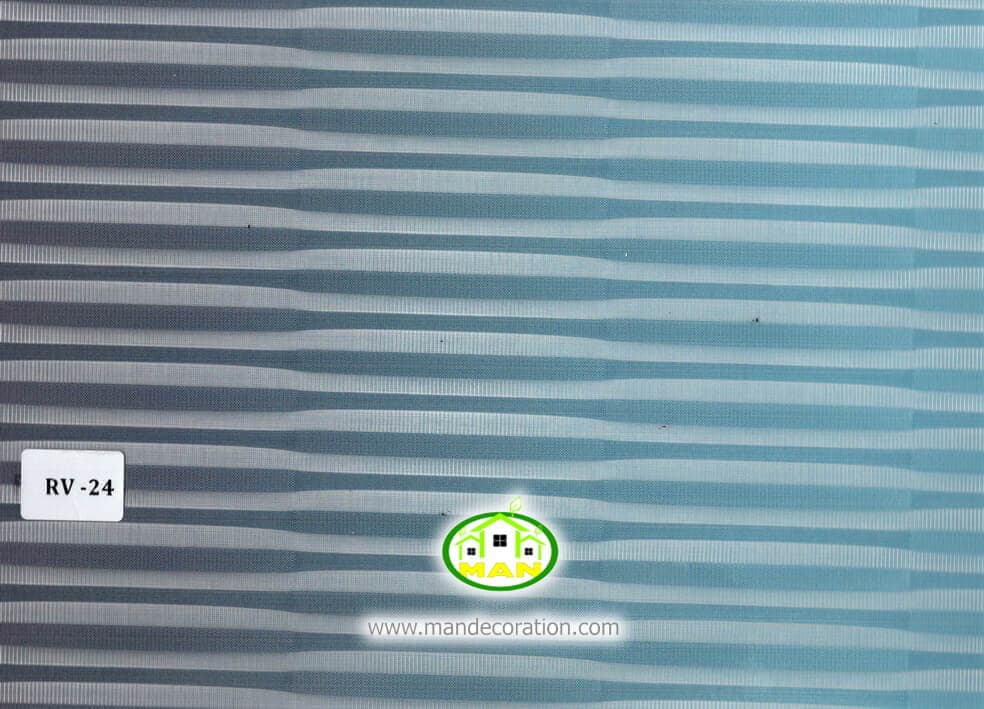 پرده دومکانیزم ترک سه بعدی طوسی سبز کد: (RV-24)