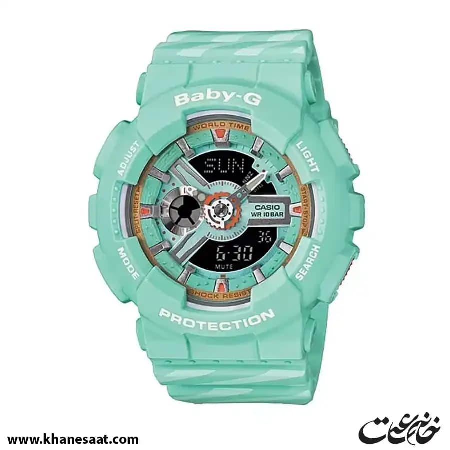 ساعت مچی زنانه کاسیو بیبی جی مدل BA-110CH-3A