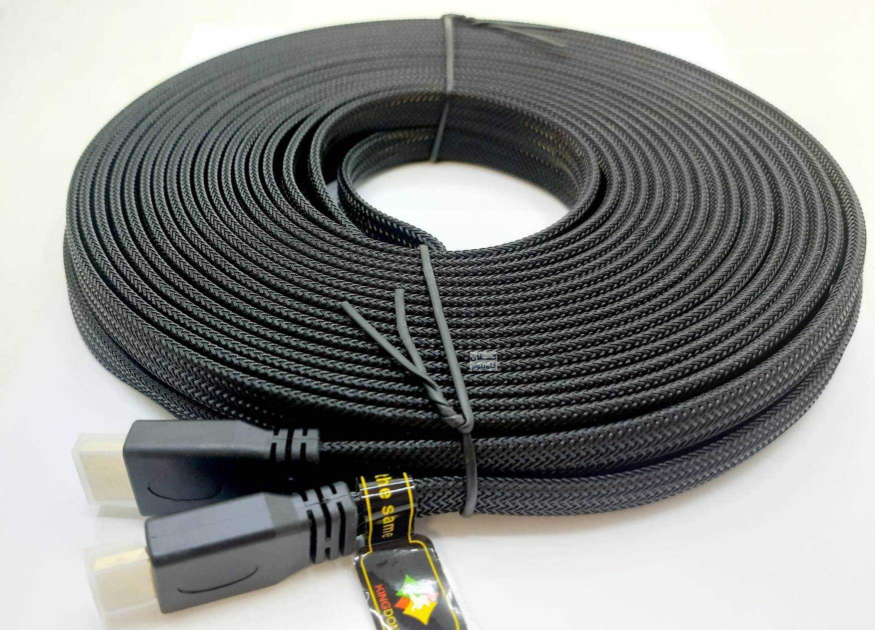 کابل HDMI فلت کنفی kingdom متراژ 20 متر — تصویر ۲