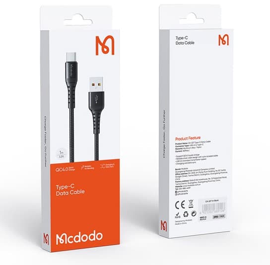 کابل شارژ TYPE-C مک دودو مدل MCDODO CA-227 — تصویر ۴