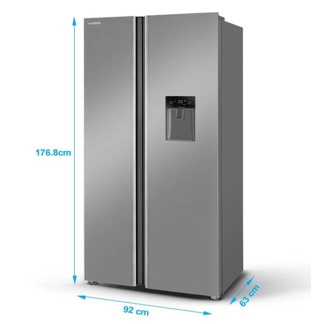ساید بای ساید ایکس ویژن TS552 ASD استیل 28 فوت — تصویر ۵