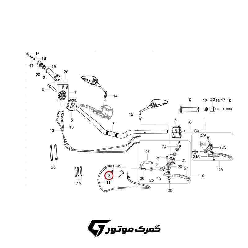 اشپیل 2×18 موتور بنلی 300 دوسیلندر و 250 اصلی — تصویر ۳