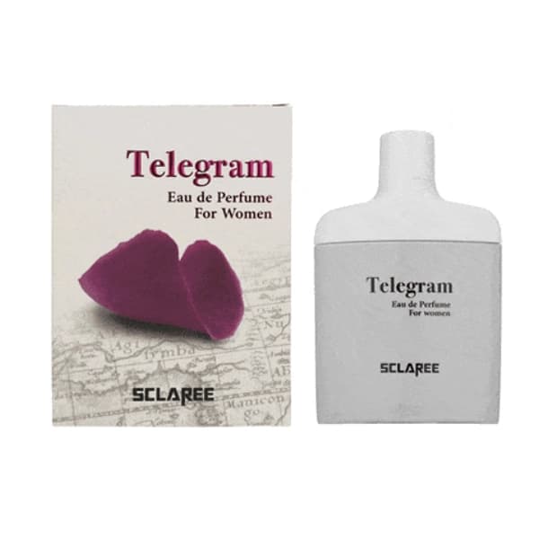ادوپرفیوم زنانه اسکلاره مدل Telegram حجم 85 میلی لیتر — تصویر ۳