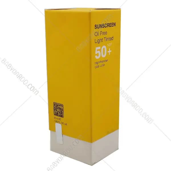 کرم ضد آفتاب رنگی روشن فاقد چربی درمالوگ + SPF 50 — تصویر ۲