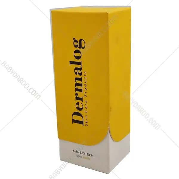 کرم ضد آفتاب رنگی روشن فاقد چربی درمالوگ + SPF 50