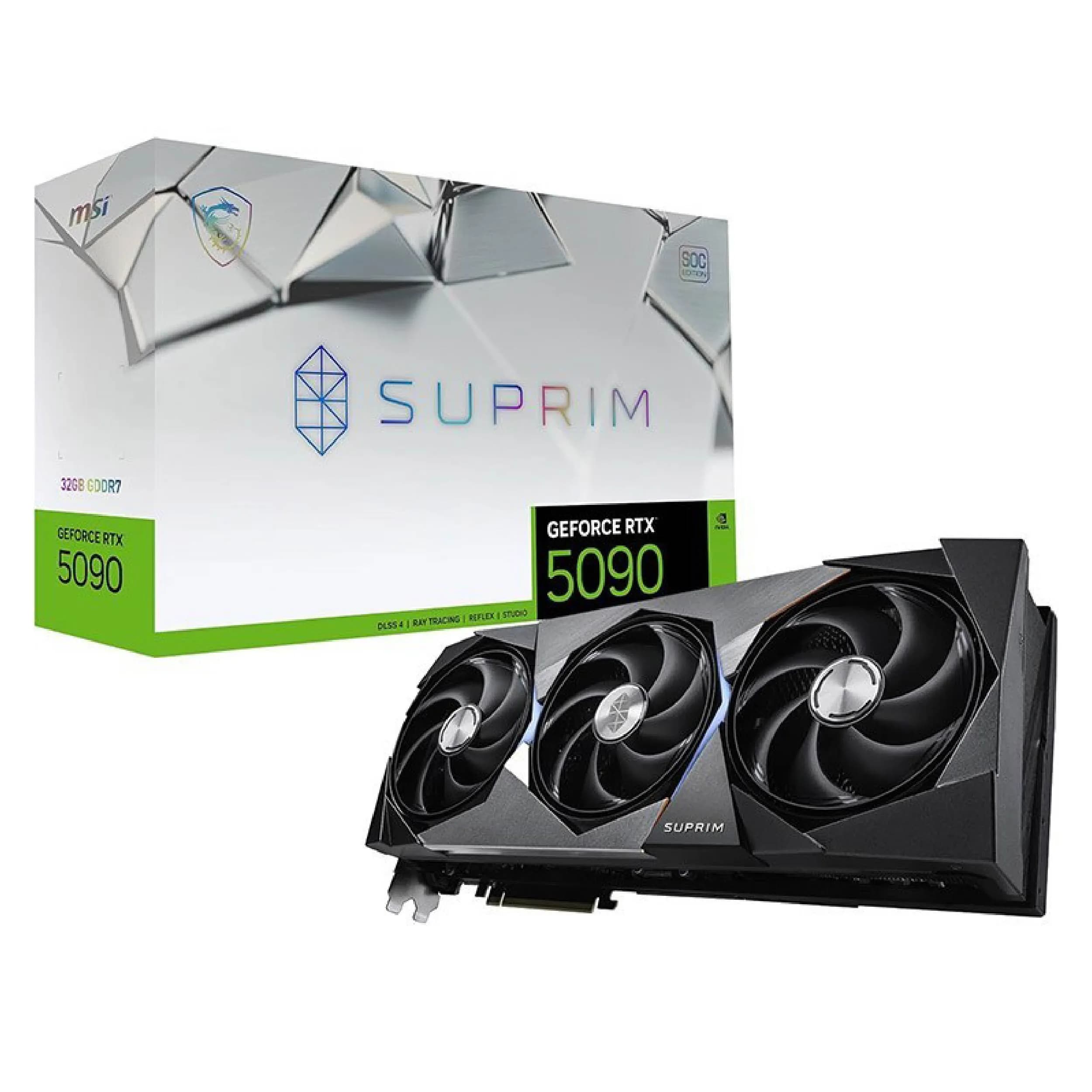 کارت گرافیک ام اس آی مدل GeForce RTX 5090 32G GDDR7 PCI EXPRESS 5.0 SUPRIM — تصویر ۴