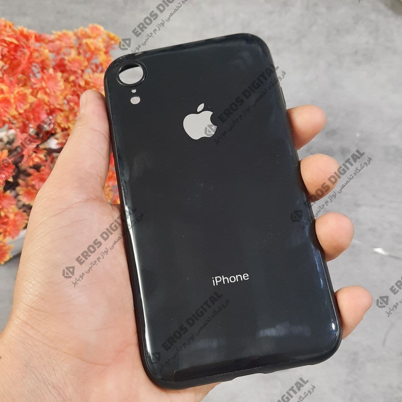 قاب گوشی iPhone XR مدل پشت طلق NMIKE — تصویر ۲