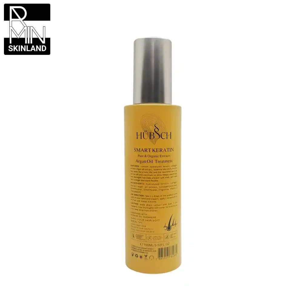 سرم آرگان هوبش مدل Smart Keratin حجم 100ml — تصویر ۲