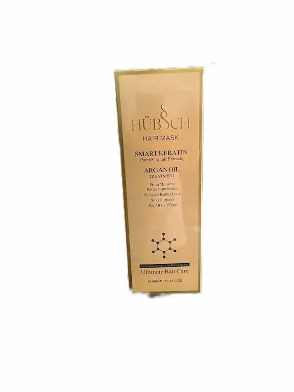 ماسک مو کراتین هوبش مدل Smart Keratin حجم 600ml — تصویر ۴