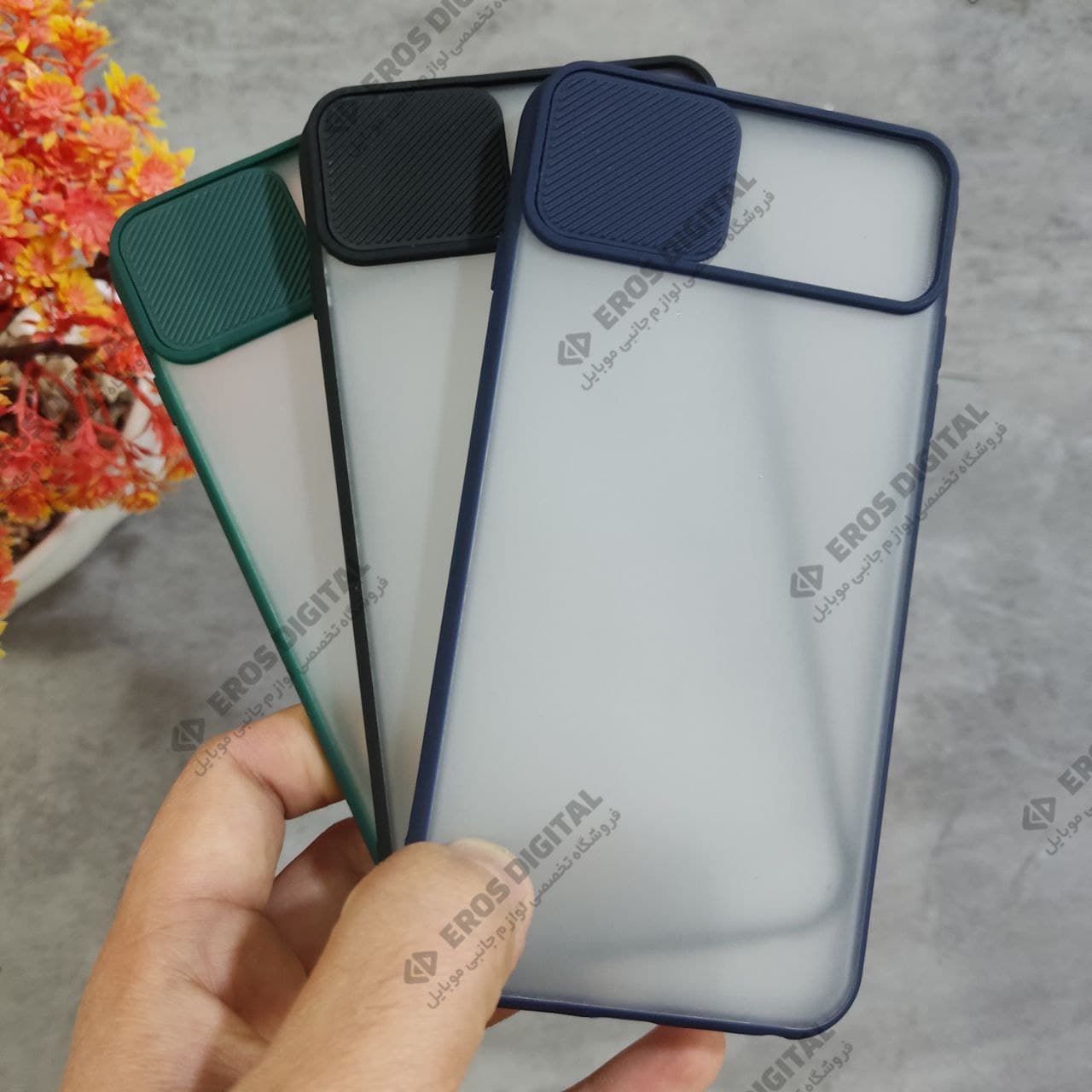 قاب گوشی iPhone 6 Plus پشت مات محافظ لنزدار