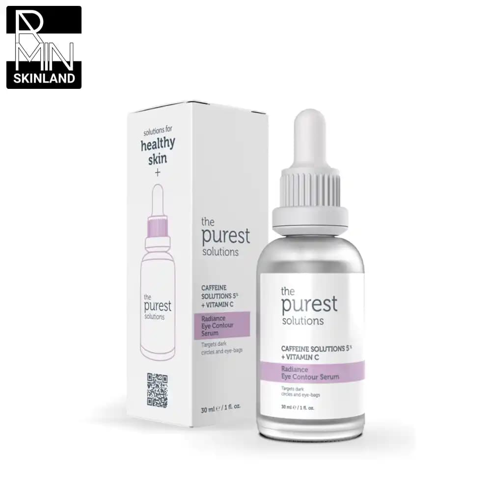 سرم دور چشم پیورست سولوشن مدل Caffeine حجم 30ml — تصویر ۲