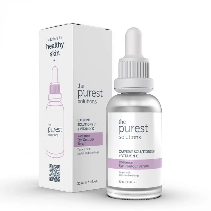 سرم دور چشم پیورست سولوشن مدل Caffeine حجم 30ml — تصویر ۴