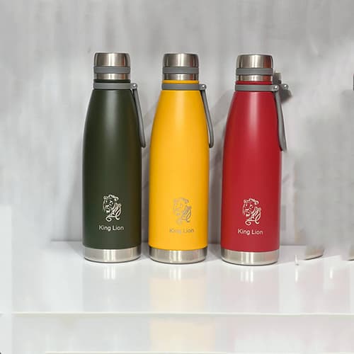 فلاسک استوانه‌ای 850 سی سی کینگ لیون King Lion