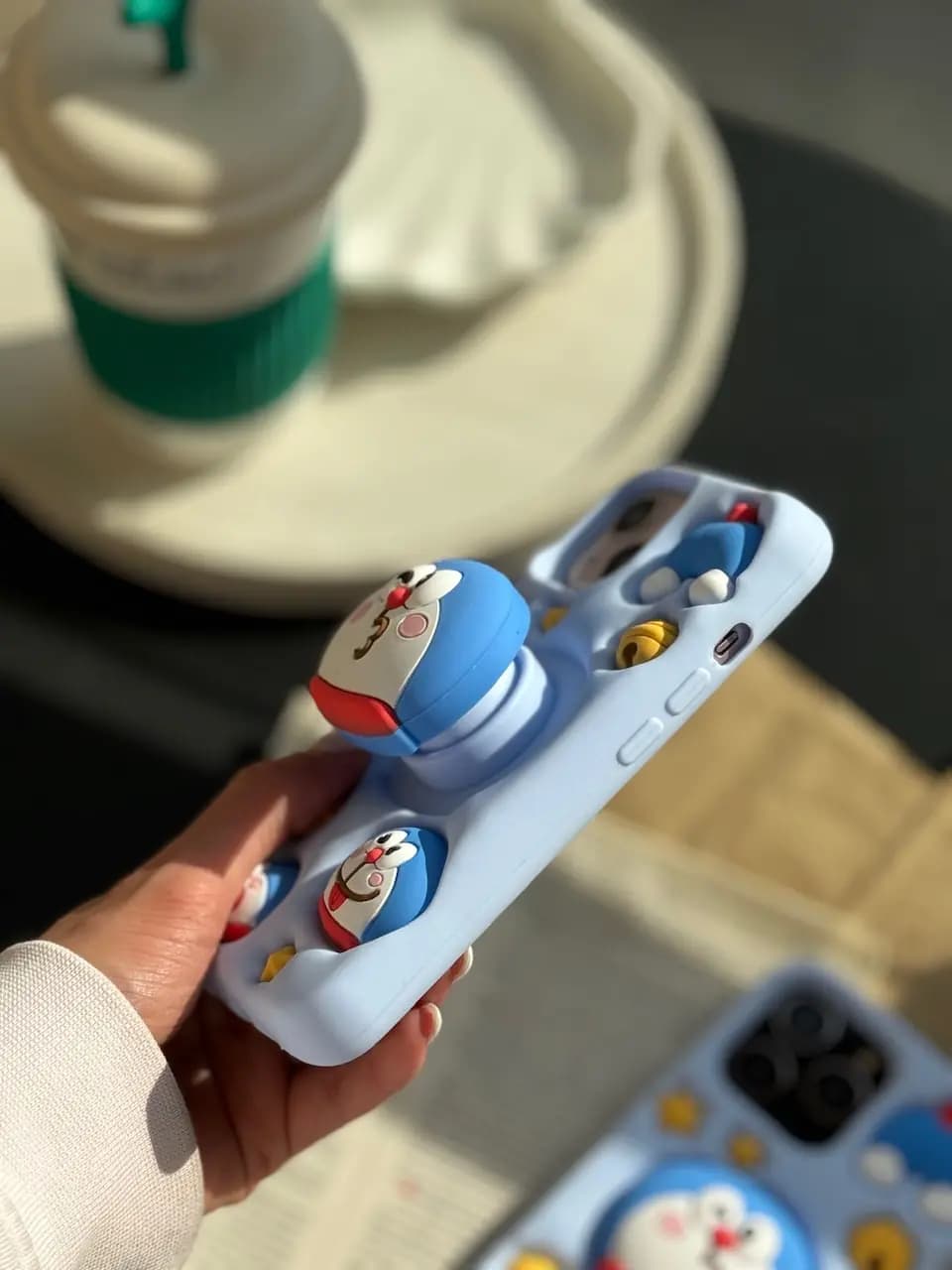 قاب Doraemon Cat سیلیکونی (کدC1649) — تصویر ۳