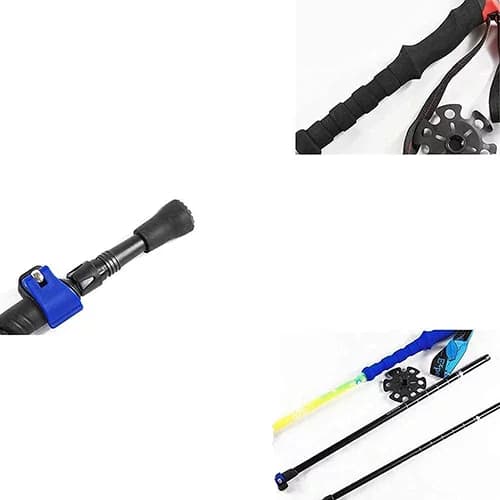 عصای کوهنوردی کلیپس فلزی دسته اسفنجی اکسپوننت Exponent 7075 — تصویر ۹