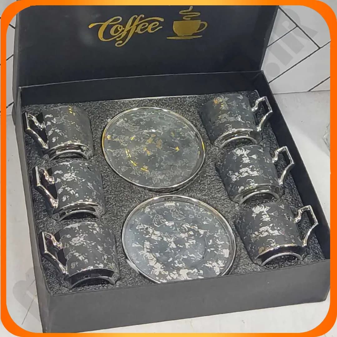 ست قهوه خوری طرح پتینه چینی 2-825 بلینا