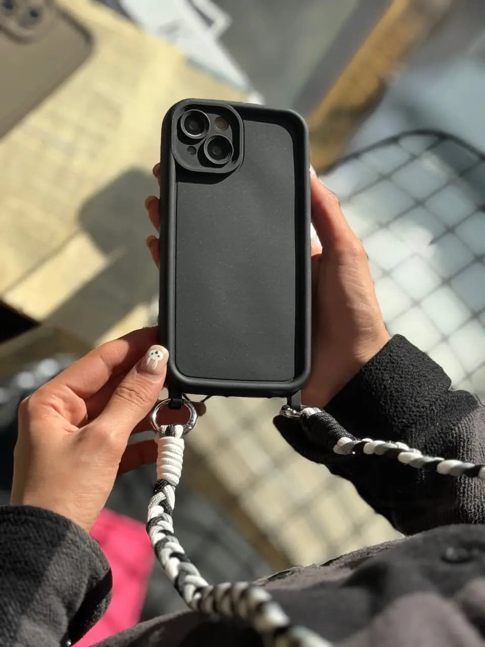 قاب Solid Case با بند طنابی بلند (کدC1561) — تصویر ۴