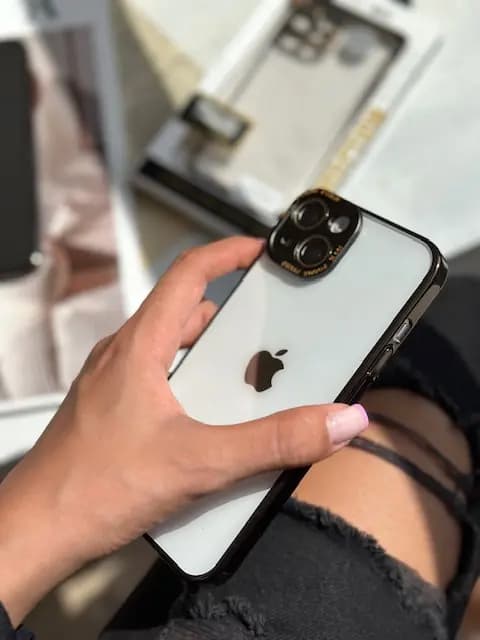 قاب Transparent Focus Pixels شفاف (کدC1382) — تصویر ۳