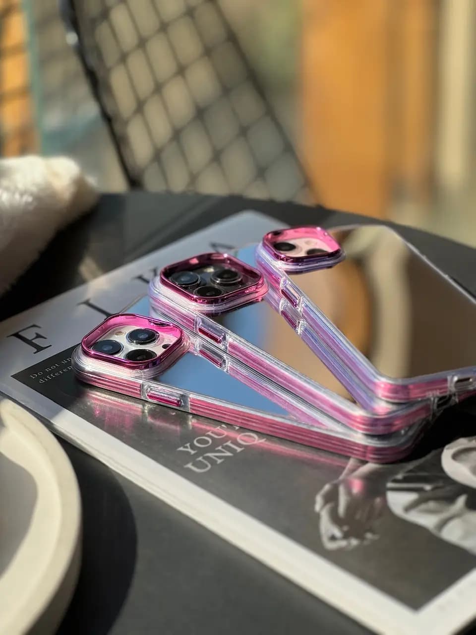 قاب Pink Mirror (کدC1657) — تصویر ۲