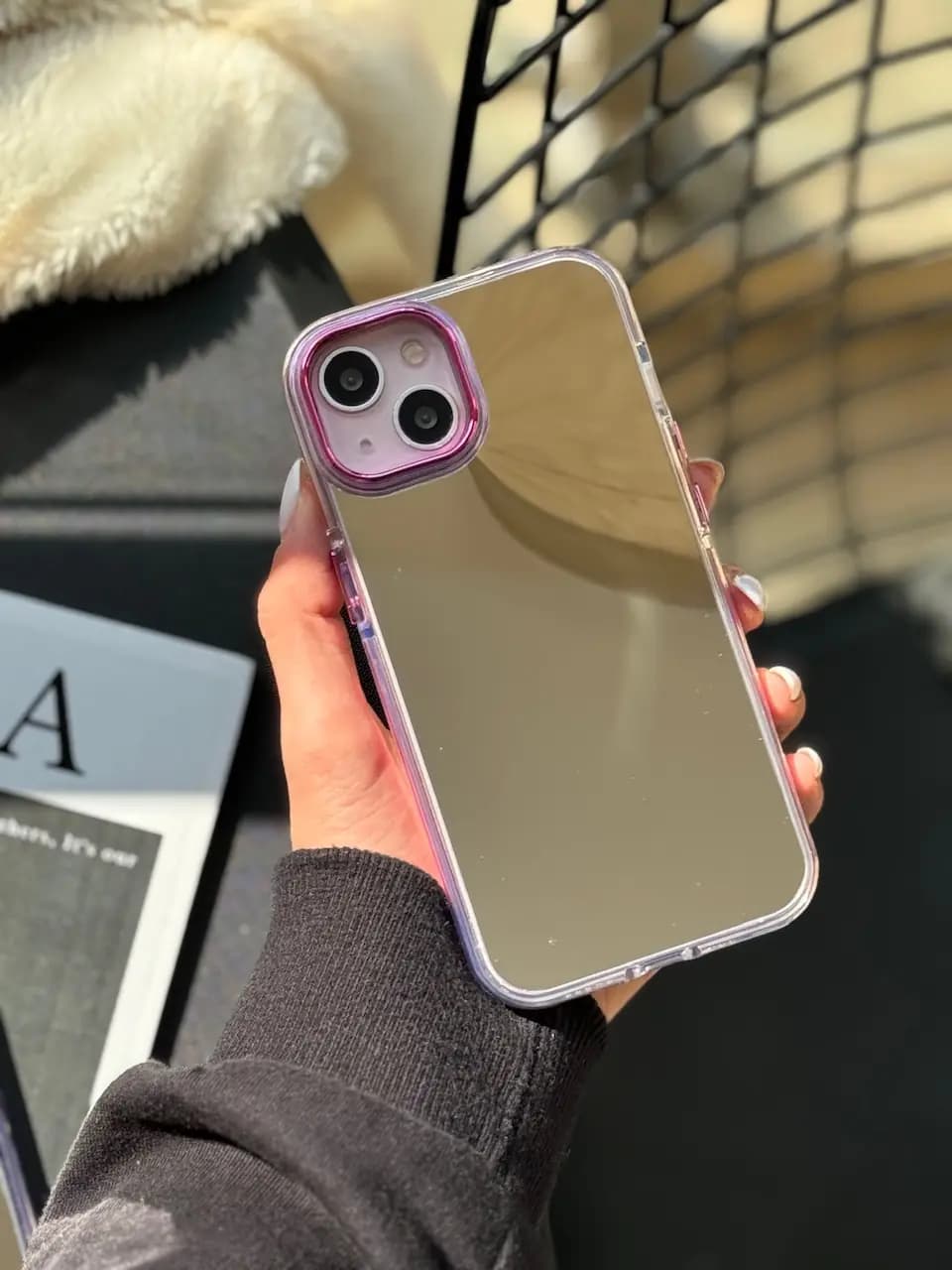 قاب Pink Mirror (کدC1657) — تصویر ۳