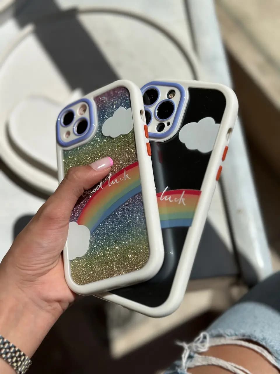 قاب Rainbow اکلیلی (کدC1370) — تصویر ۳
