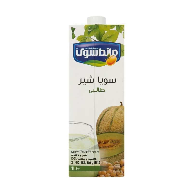 شیر سویا طالبی 1 لیتری مانداسوی