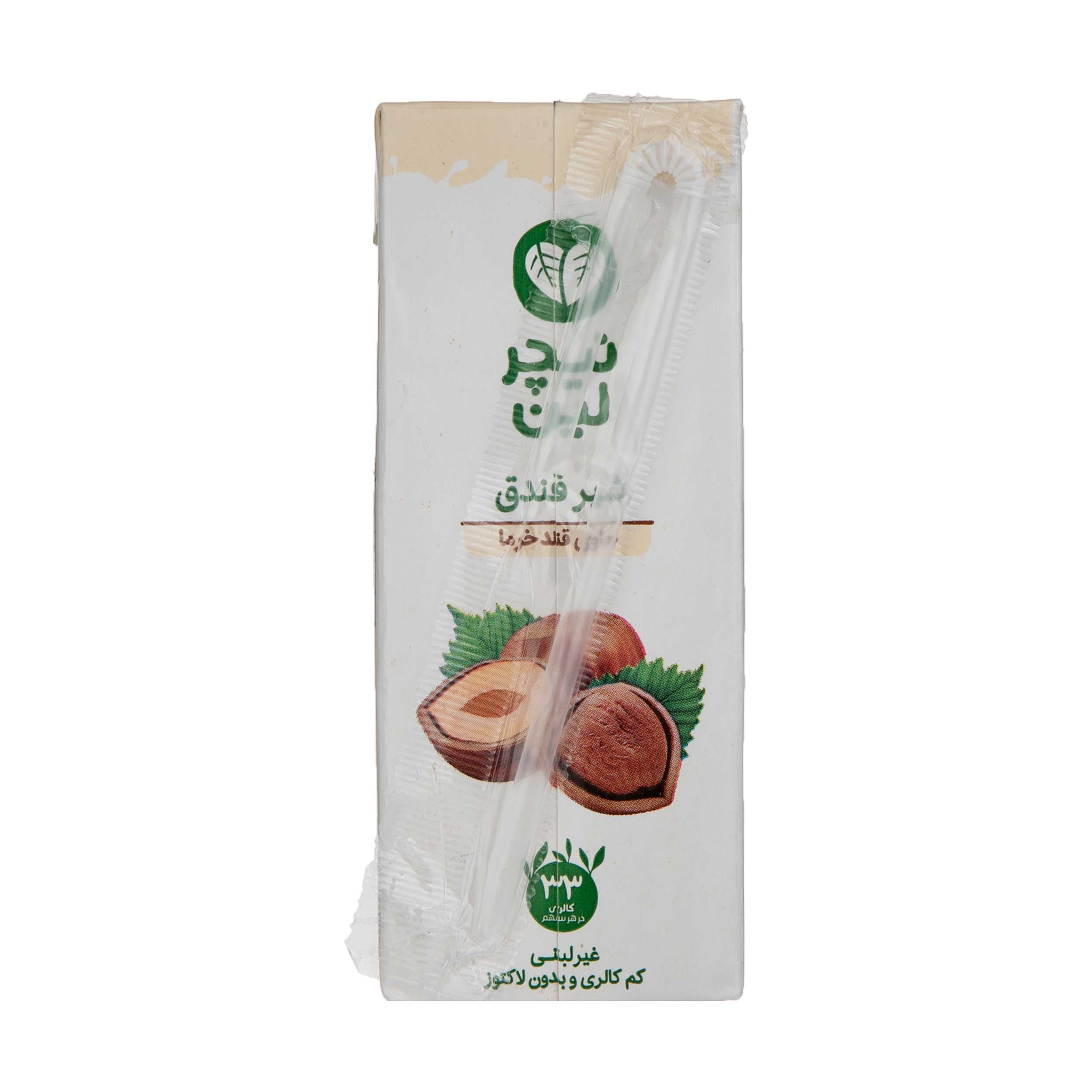 شیر فندق با قند خرما 200 میلی لیتر نیچرلین