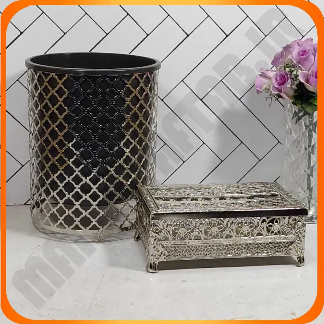 سطل و دستمال گرد زنبوری سیلور زومبا