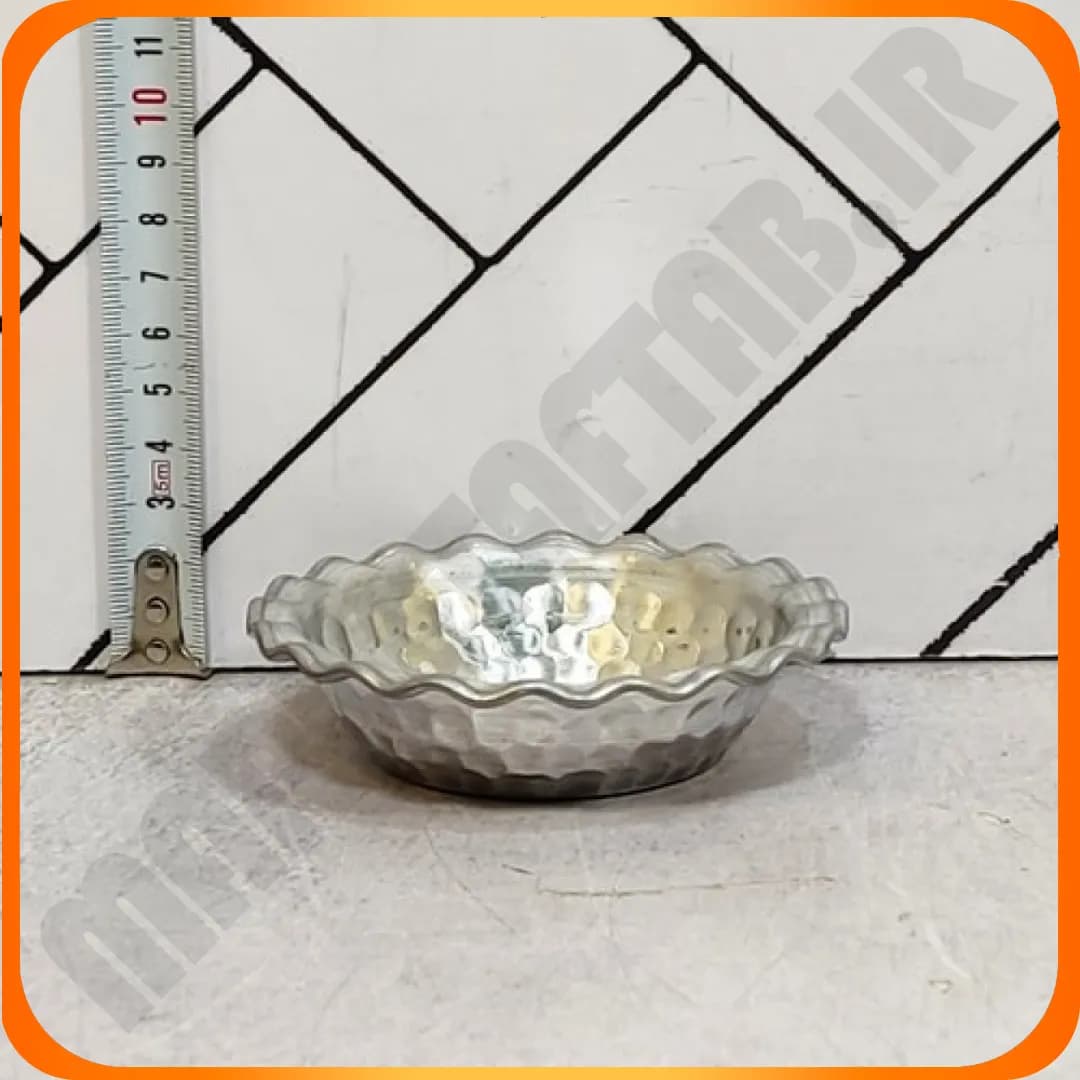 بشقاب چکشی لب کنگره سایز 10 مهروز — تصویر ۳