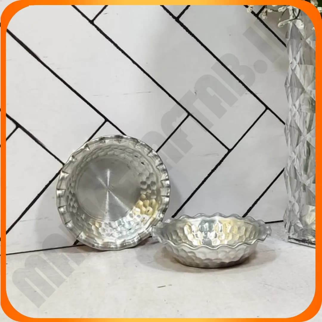 بشقاب چکشی لب کنگره سایز 10 مهروز — تصویر ۲