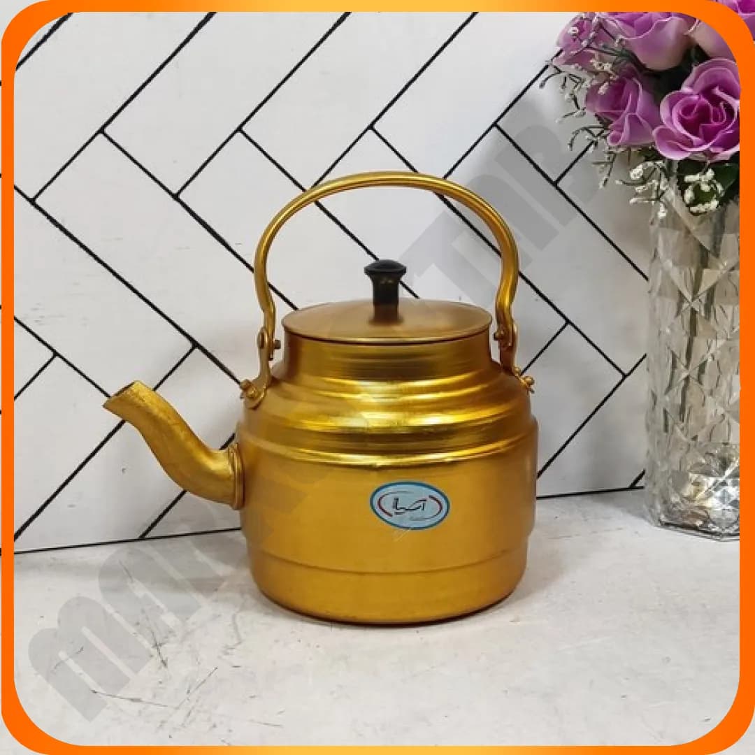 کتری 2لیتر طلایی روهی شهرزاد — تصویر ۲