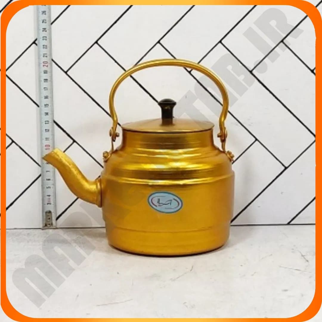 کتری 2لیتر طلایی روهی شهرزاد — تصویر ۳