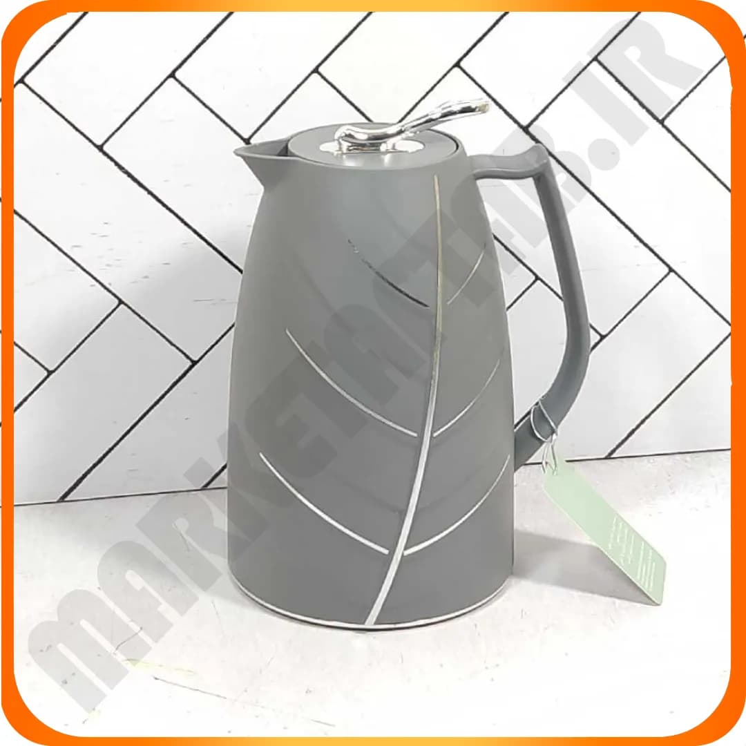فلاکس 0/7 لیتر طرح برگ طوسی 5795G نجیب