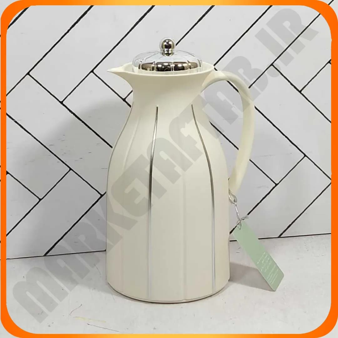 فلاکس 1 لیتر سفید نقره 5792B نجیب