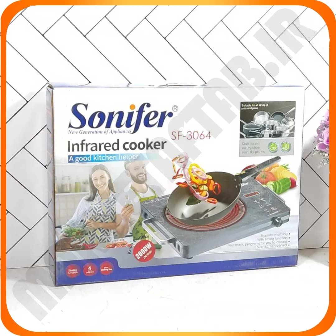 اجاق برقی صفحه ای 2000 وات دیجیتال SF-3064 سونیفر