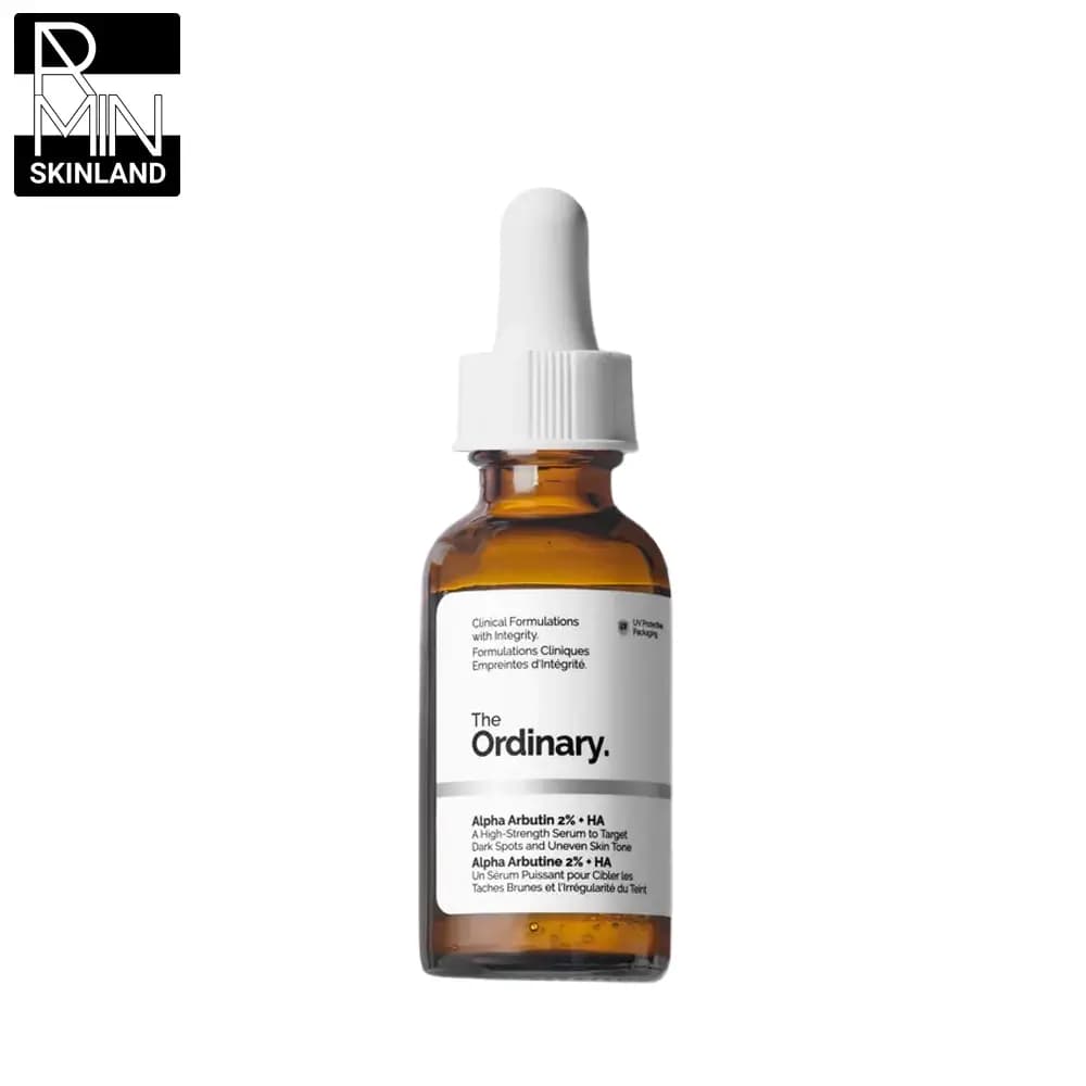 سرم ضد لک اوردینری حاوی آلفا آربوتین 2% و هیالورونیک اسید حجم 30ml