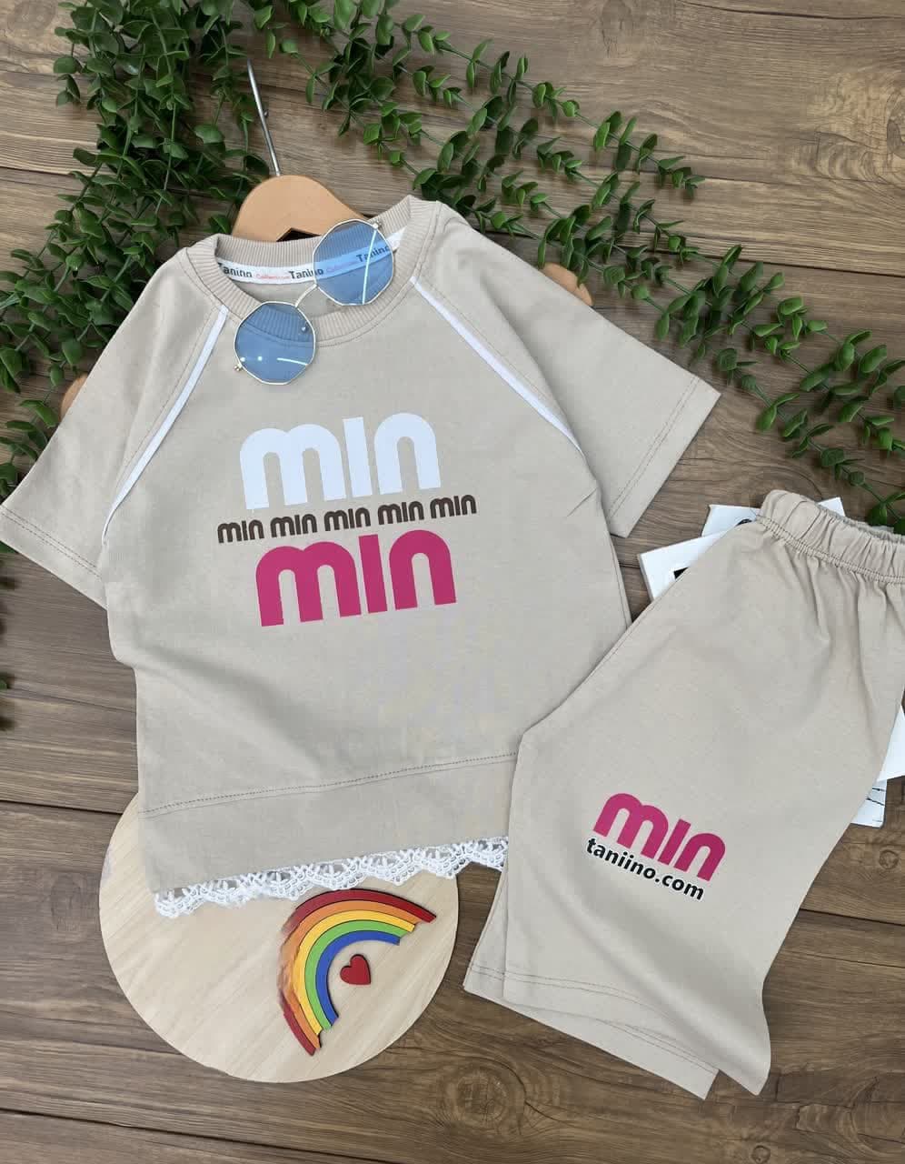 تیشرت و شلوارک دخترانه min — تصویر ۵