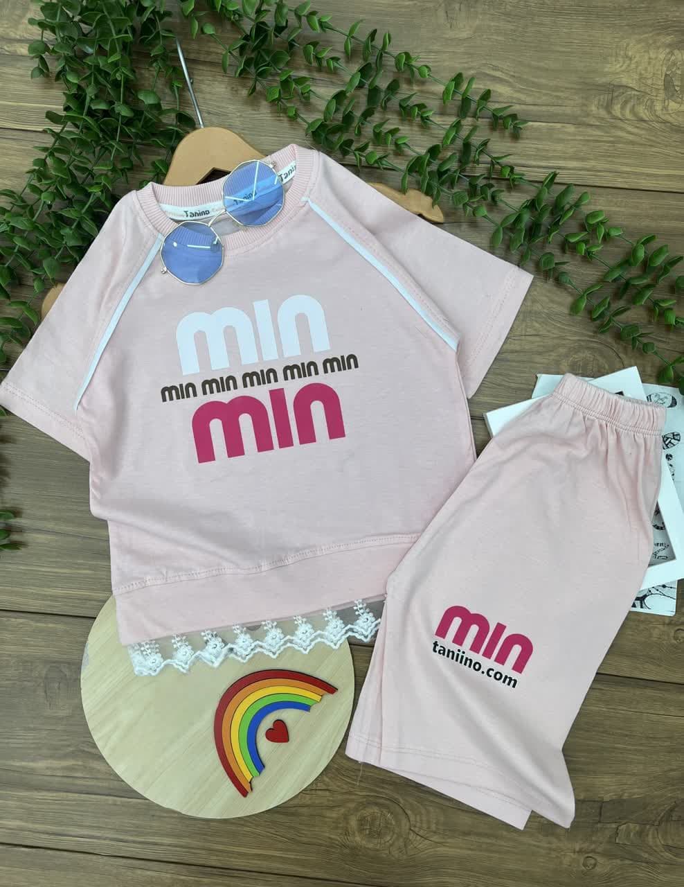 تیشرت و شلوارک دخترانه min — تصویر ۴