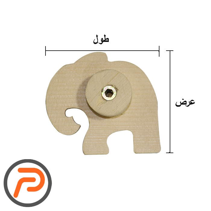 دستگیره چوب روسی مدل فیلی — تصویر ۳