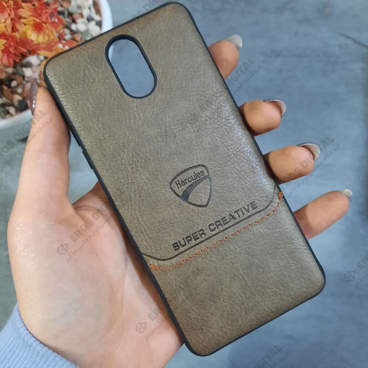 قاب گوشی Nokia 3.1 طرح چرم Hercules — تصویر ۴